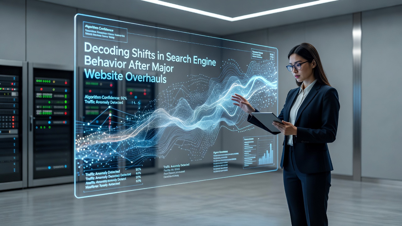 Decoding Shifts in Search Engine Behavior After Major Website Overhauls